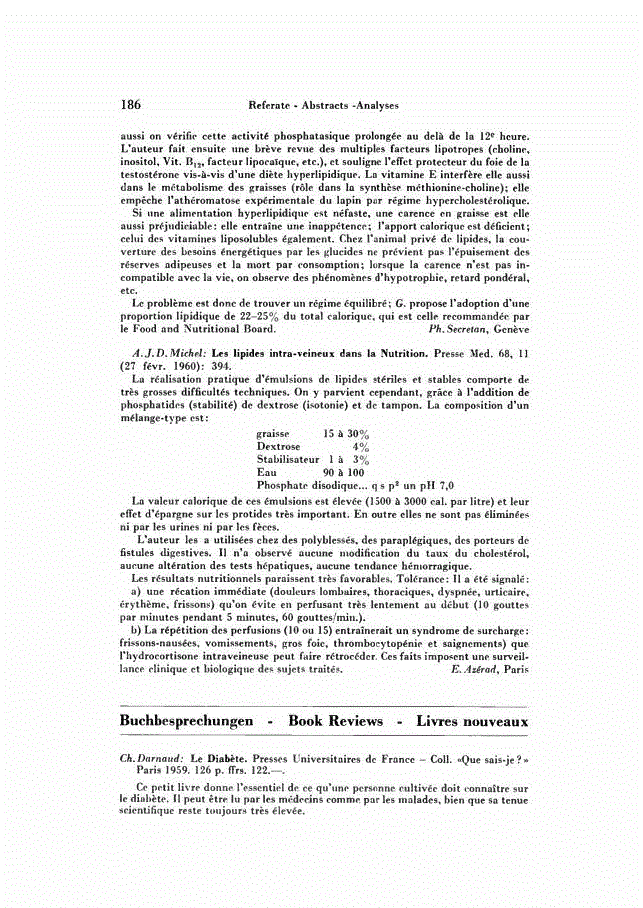 First page of Buchbesprechungen – Book Reviews – Livres nouveaux