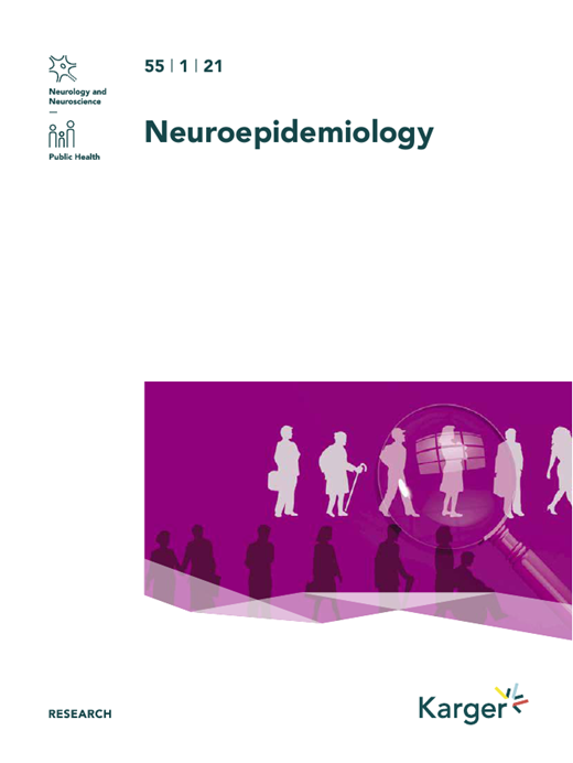 Neuroepidemiology Cover Image for Volume 55, Issue 1