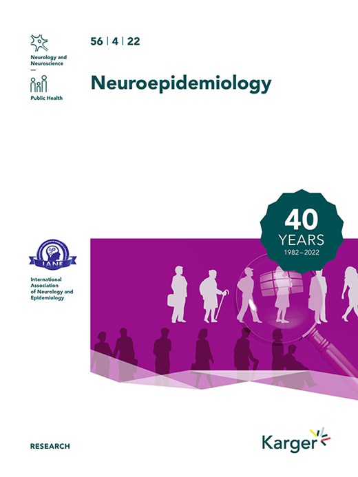 Neuroepidemiology Cover Image for Volume 56, Issue 4