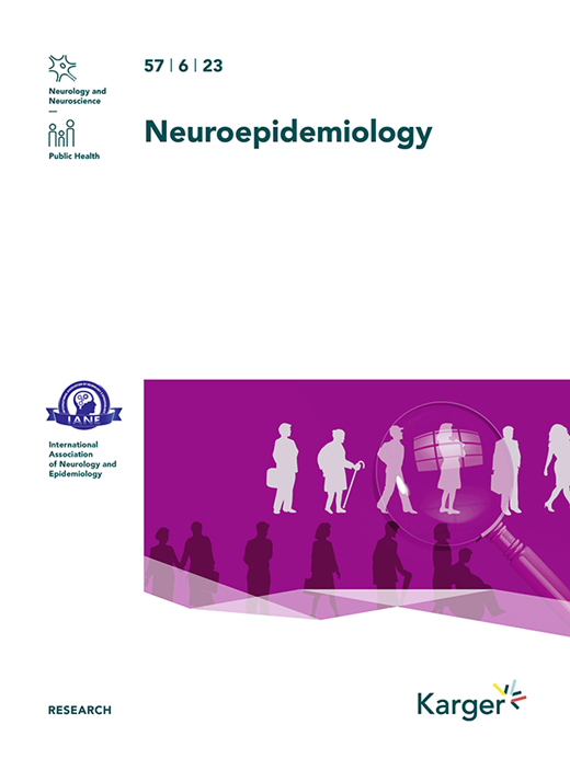 Neuroepidemiology Cover Image for Volume 57, Issue 6