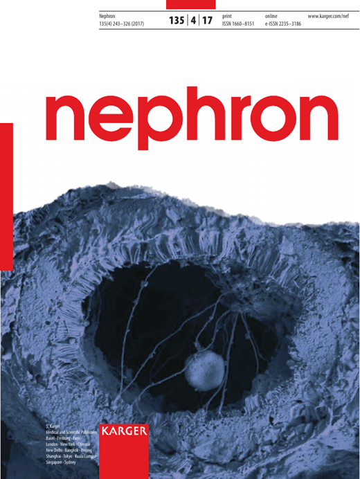 Nephron Cover Image for Volume 135, Issue 4