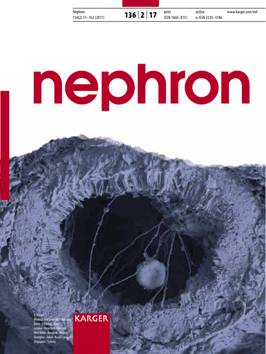Nephron Cover Image for Volume 136, Issue 2
