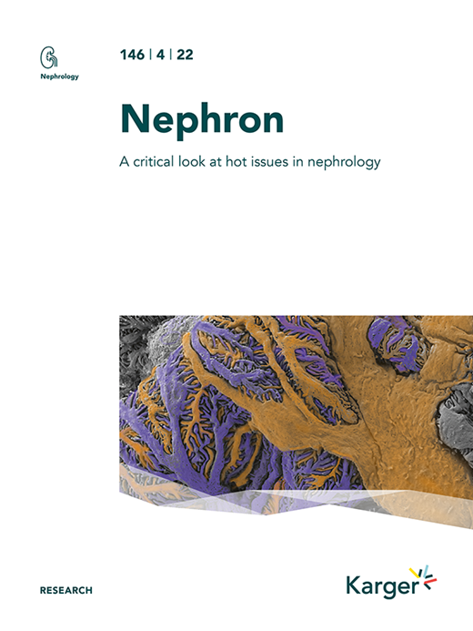Nephron Cover Image for Volume 146, Issue 4