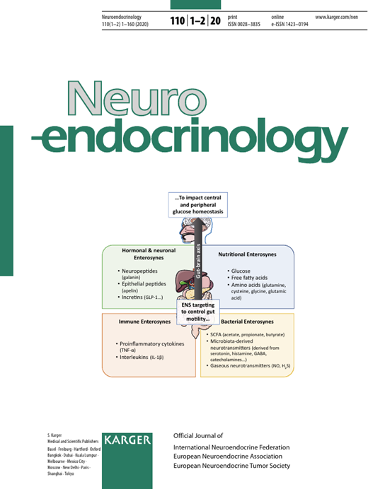 Neuroendocrinology Cover Image for Volume 110, Issue 1-2