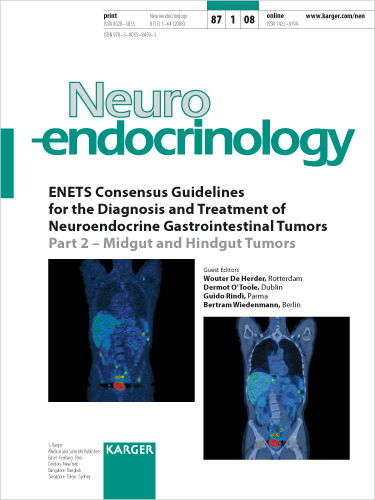 Neuroendocrinology Cover Image for Volume 87, Issue 1