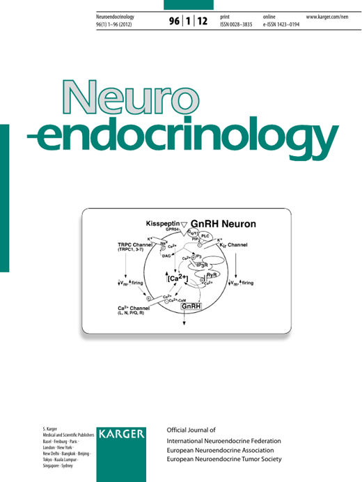 Neuroendocrinology Cover Image for Volume 96, Issue 1