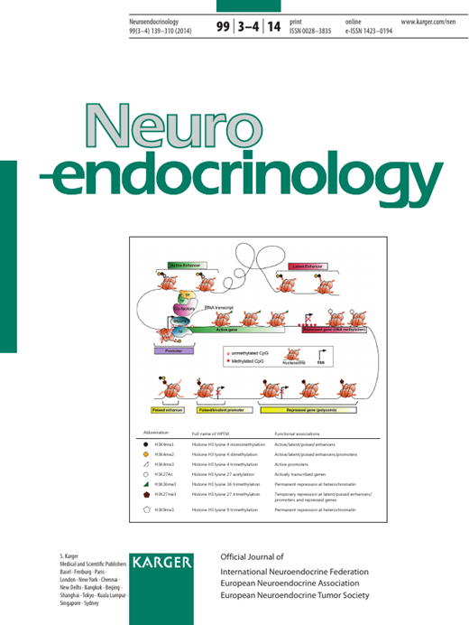 Neuroendocrinology Cover Image for Volume 99, Issue 3-4
