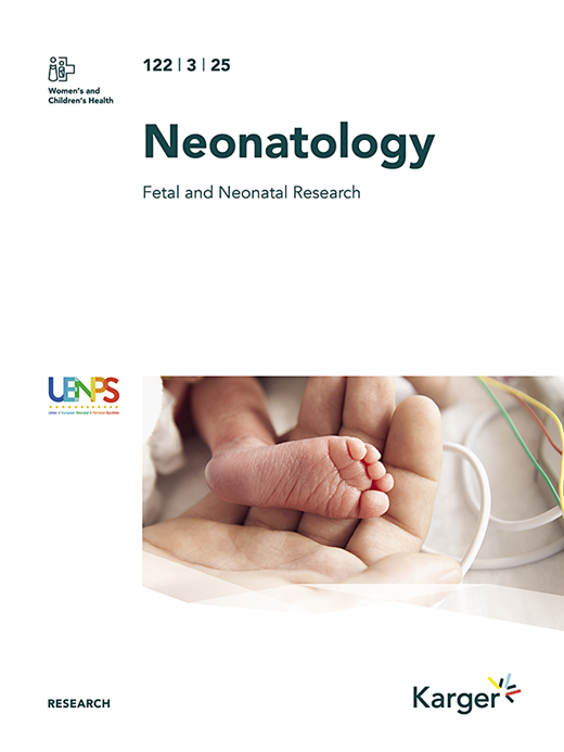 Neonatology Cover Image for Volume 122, Issue 3
