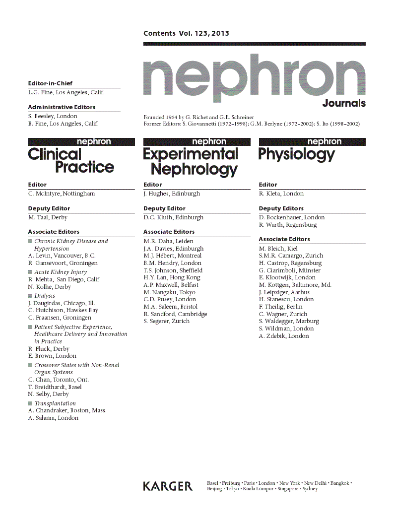 First page of Contents Vol. 123, 2013