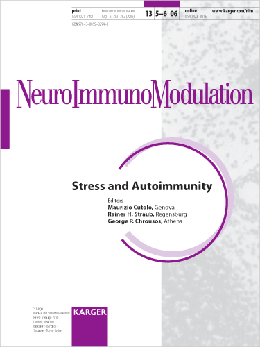 Neuroimmunomodulation Cover Image for Volume 13, Issue 5-6