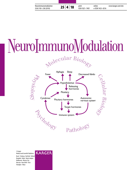 Karger Papers Volume 25 Issue 4 | Neuroimmunomodulation | Karger Publishers