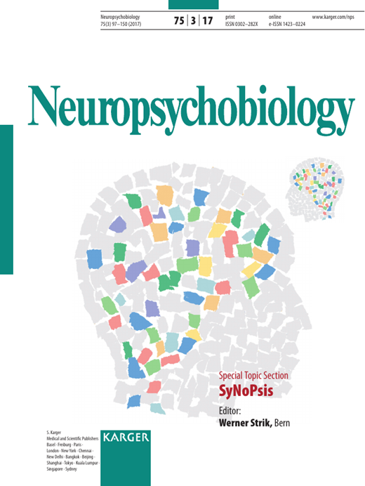 Neuropsychobiology Cover Image for Volume 75, Issue 3