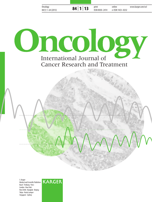 Oncology Cover Image for Volume 84, Issue 1