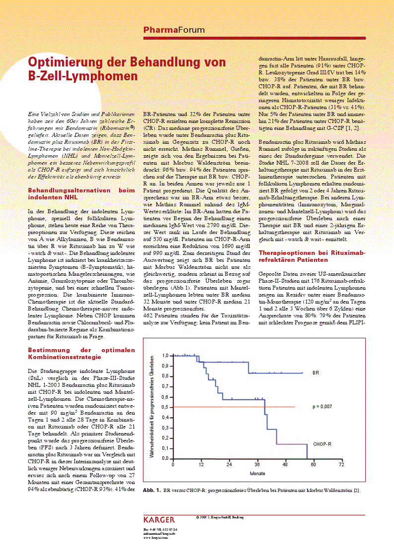 First page of PharmaForum