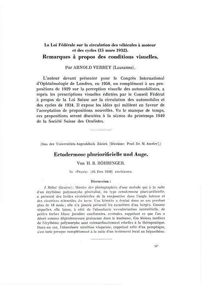 La Loi Fédérale sur la circulation des véhicules à moteur et des cycles