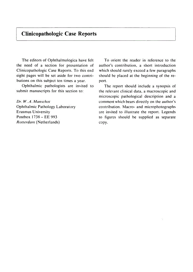 First page of Multiple Myxome der Lider