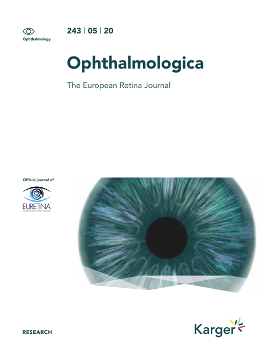 Ophthalmologica Cover Image for Volume 243, Issue 5
