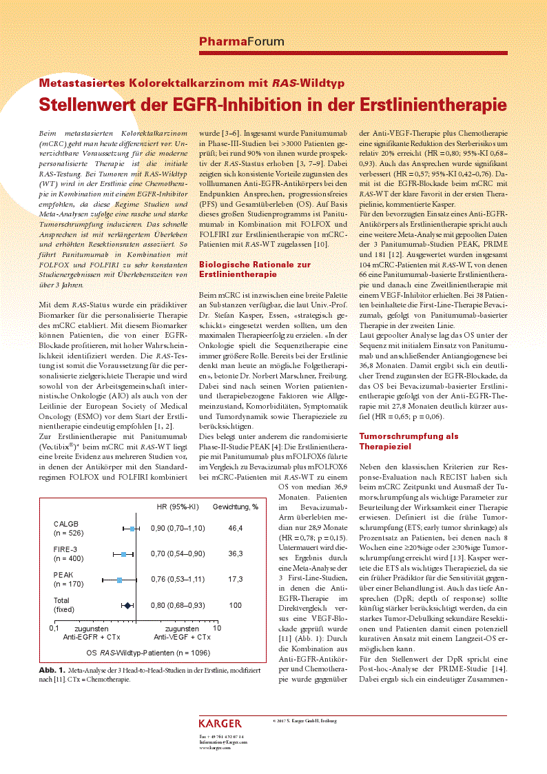 First page of PharmaForum