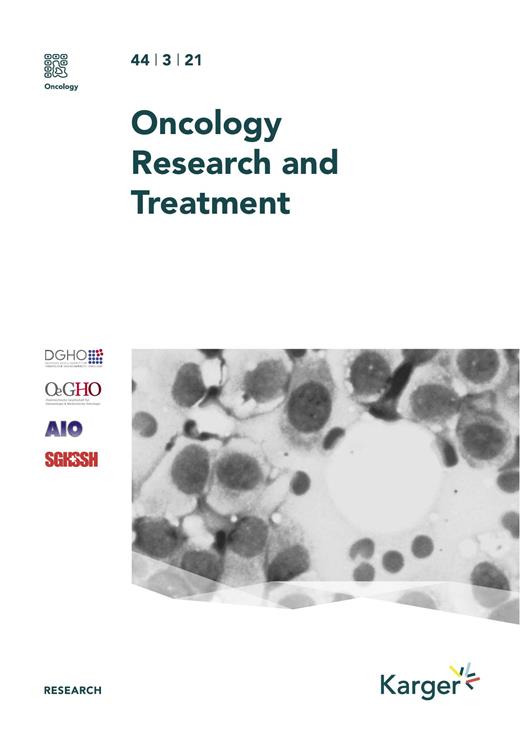 Oncology Research and Treatment Cover Image for Volume 44, Issue 3