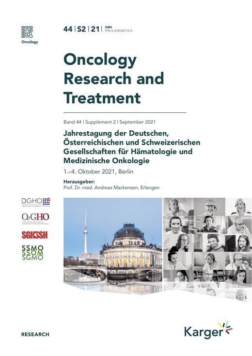 Oncology Research and Treatment Cover Image for Volume 44, Issue Suppl. 2