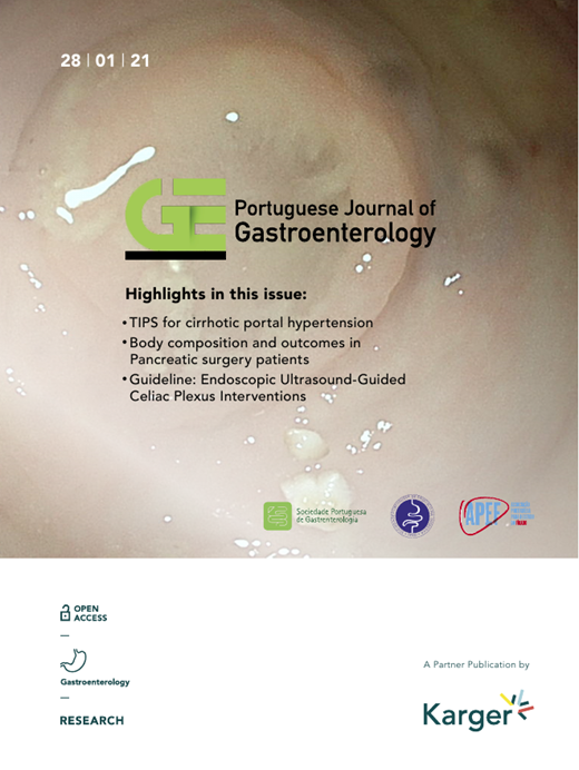 GE - Portuguese Journal of Gastroenterology Cover Image for Volume 28, Issue 1