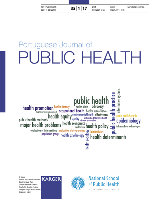 Portuguese Journal of Public Health Cover Image for Volume 35, Issue 1