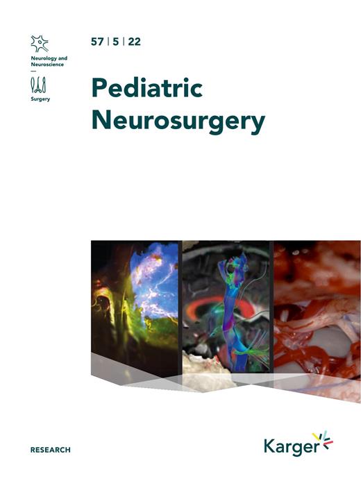 Pediatric Neurosurgery Cover Image for Volume 57, Issue 5