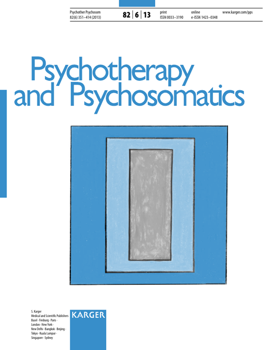 Psychotherapy and Psychosomatics Cover Image for Volume 82, Issue 6