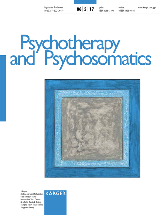 Psychotherapy and Psychosomatics Cover Image for Volume 86, Issue 5