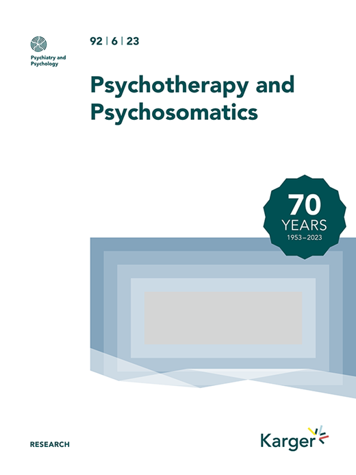 Psychotherapy and Psychosomatics Cover Image for Volume 92, Issue 6