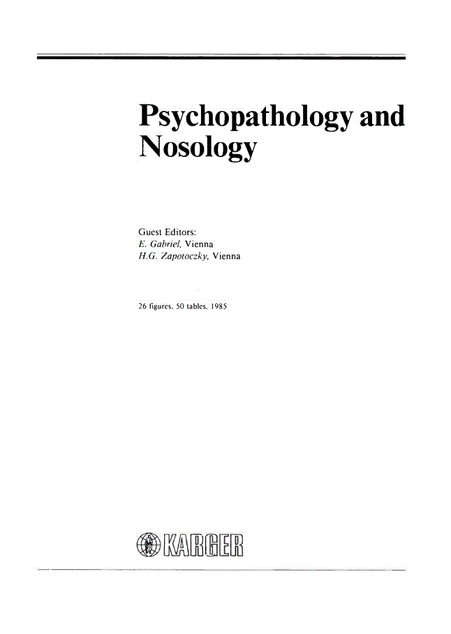 First page of Contents, Vol. 18, No. 2-3, 1985