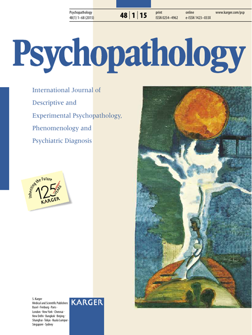 Psychopathology Cover Image for Volume 48, Issue 1