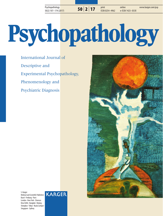 Psychopathology Cover Image for Volume 50, Issue 2