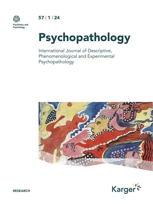 Psychopathology Cover Image for Volume 57, Issue 1