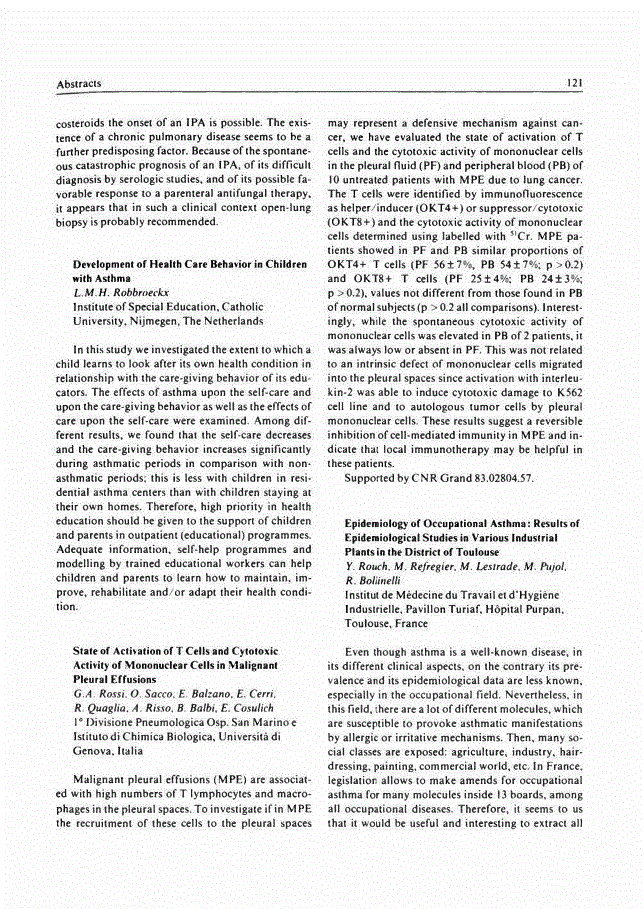 First page of Scientific Section (Part 4 of 4)