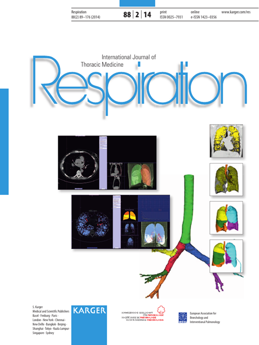 Respiration Cover Image for Volume 88, Issue 2