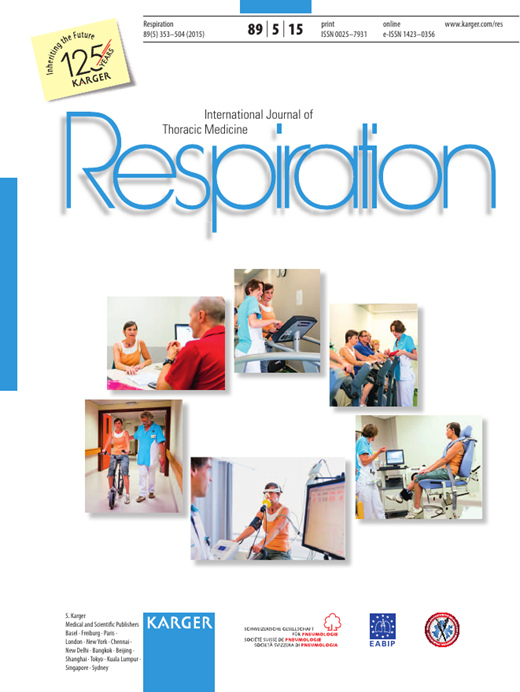 Respiration Cover Image for Volume 89, Issue 5