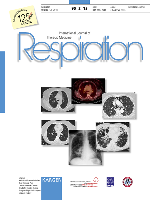 Respiration Cover Image for Volume 90, Issue 2