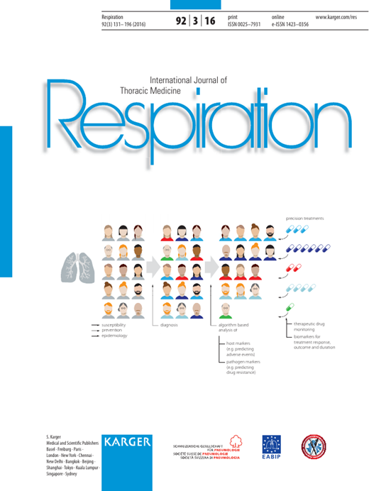 Respiration Cover Image for Volume 92, Issue 3