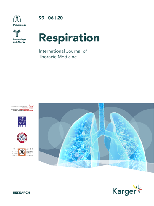 Respiration Cover Image for Volume 99, Issue 6