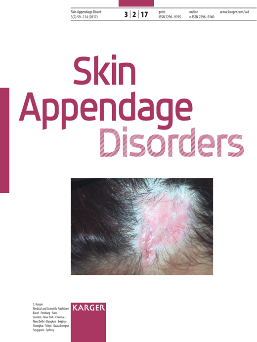 Skin Appendage Disorders Cover Image for Volume 3, Issue 2