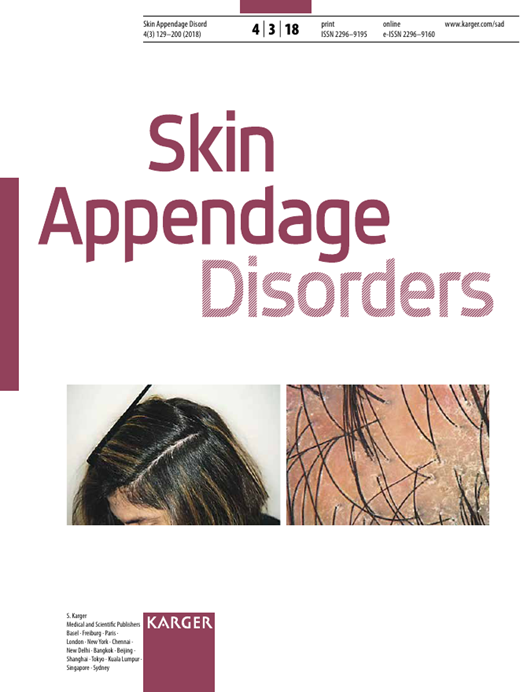 Skin Appendage Disorders Cover Image for Volume 4, Issue 3
