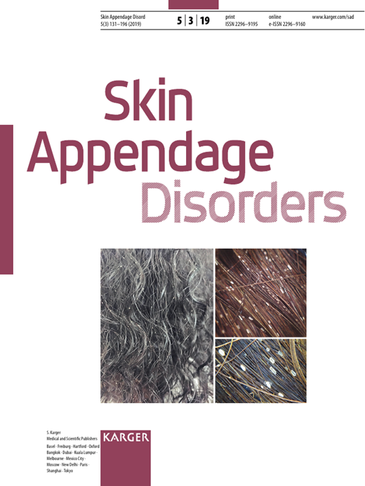 Skin Appendage Disorders Cover Image for Volume 5, Issue 3