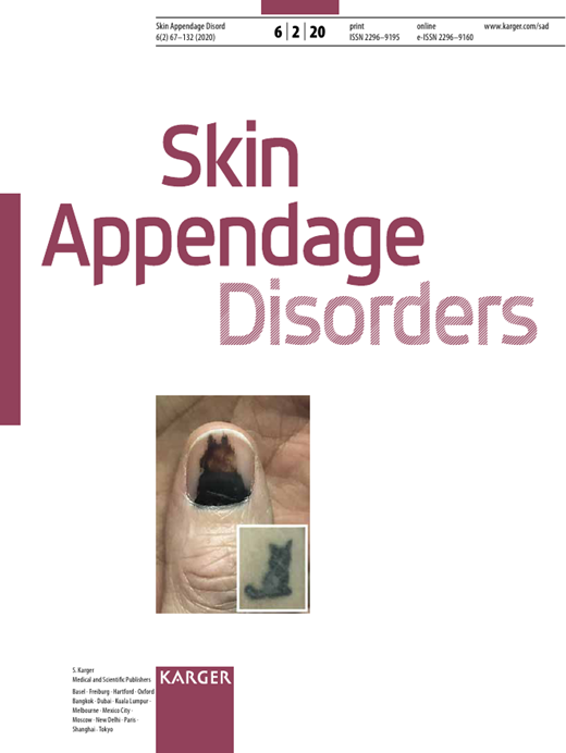 Skin Appendage Disorders Cover Image for Volume 6, Issue 2