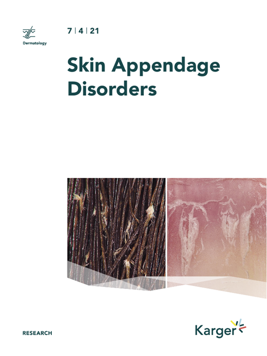 Skin Appendage Disorders Cover Image for Volume 7, Issue 4