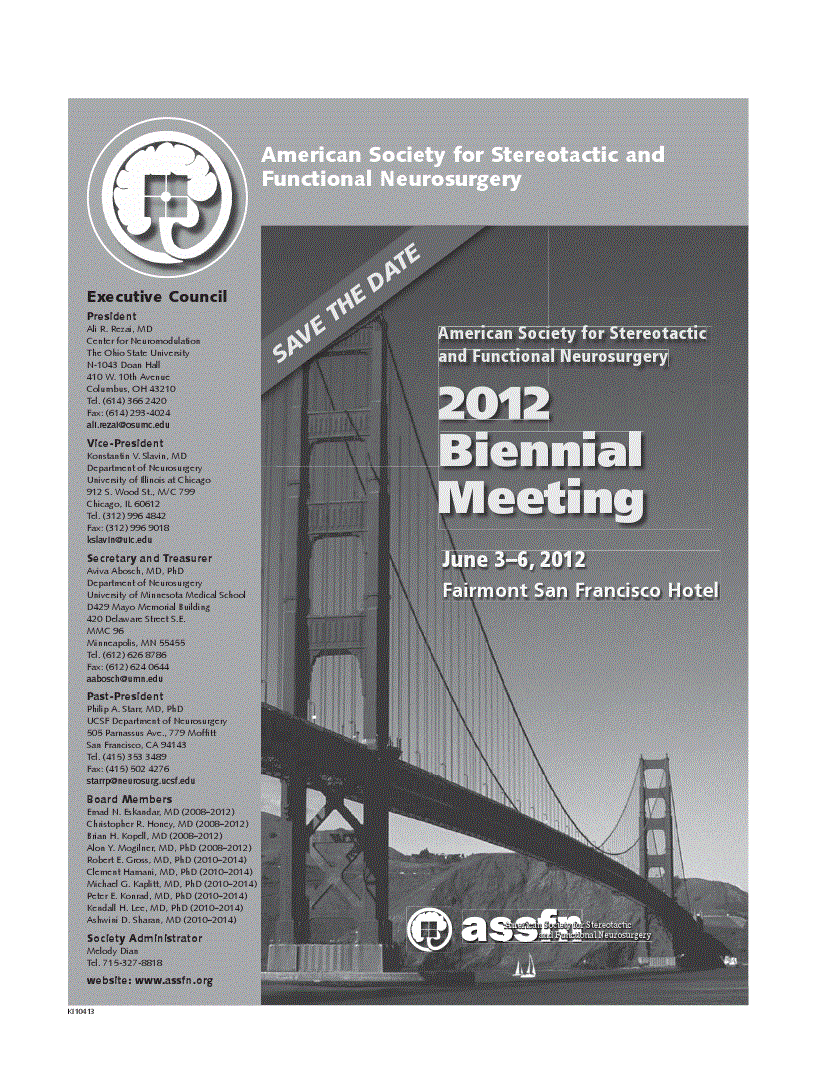 First page of ASSFN Society News