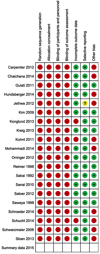 Fig. 4. Risk of bias summary.