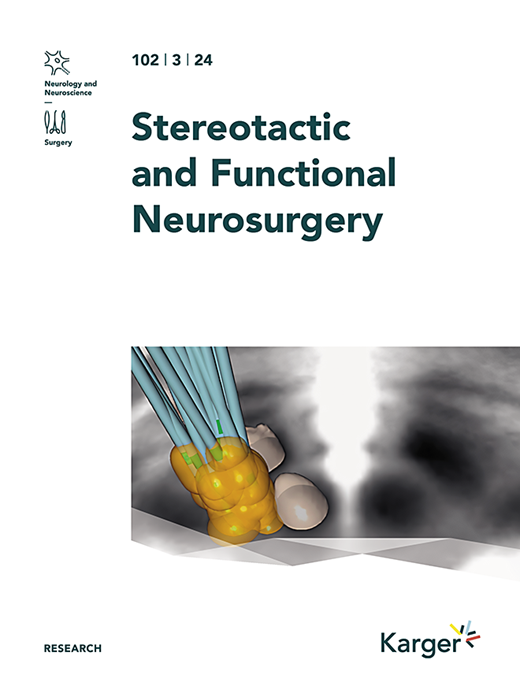 Stereotactic and Functional Neurosurgery Cover Image for Volume 102, Issue 3