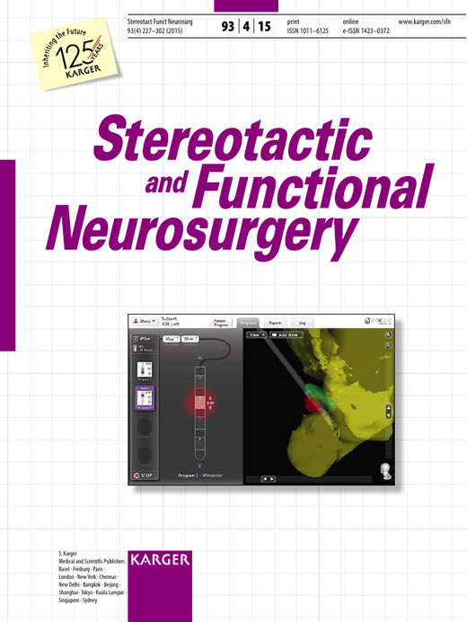 Stereotactic and Functional Neurosurgery Cover Image for Volume 93, Issue 4