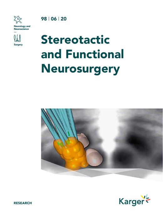 Stereotactic and Functional Neurosurgery Cover Image for Volume 98, Issue 6